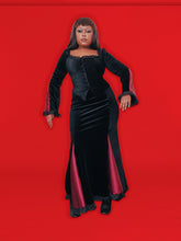 Load image into Gallery viewer, The Morticia Corset Top