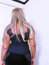 Load image into Gallery viewer, Y2K lace milkmaid corset lacing top