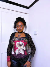 Load image into Gallery viewer, Save The Queen Devore Majestic top