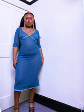 Load image into Gallery viewer, 1990s Betsey Johnson Mesh 3/4 dress