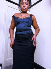 Load image into Gallery viewer, Vintage Miss Selfridge Bengaline slit skirt