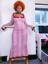 Load image into Gallery viewer, The Strawberry Doily Dress