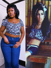 Load image into Gallery viewer, Vintage 2008 Versace Praire Crop Top ASO Amy Winehouse