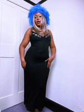 Load image into Gallery viewer, Lipsy 1997 label embroidered maxi slip dress