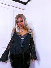 Load image into Gallery viewer, Vintage Betsey Johnson light knit cardigan