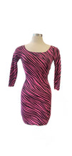 Load image into Gallery viewer, RARE Pink Animal Print Betsey Johnson Dress ASO Amy Winehouse