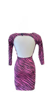 Load image into Gallery viewer, RARE Pink Animal Print Betsey Johnson Dress ASO Amy Winehouse