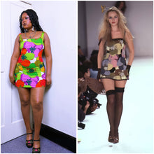 Load image into Gallery viewer, 1997 S/S Betsey Johnson print ASO the runway