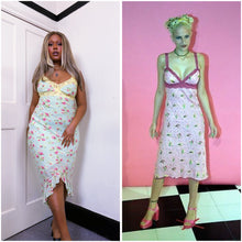 Load image into Gallery viewer, Betsey Johnson ASO Runway 2000 Lace Hollywood dress