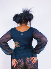 Load image into Gallery viewer, Vintage Noir Queen Emblem Long Sleeve by Save The Queen