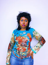 Load image into Gallery viewer, Save The Queen Sicily Inspired Mesh Top (12-16UK)