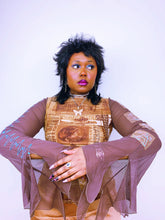 Load image into Gallery viewer, Save The Queen Rome Inspired Mesh Top (10-12UK)