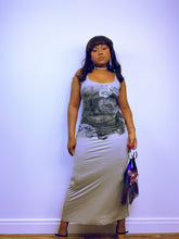 Load image into Gallery viewer, Y2K Veiled Rose L!psy Maxi Dress (10-14UK)