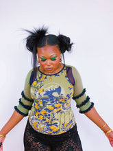 Load image into Gallery viewer, Vintage Mangbetu Tribe Inspired Top by Save The Queen (10-14UK)