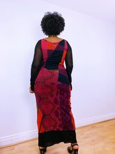 Load image into Gallery viewer, Chinese Inspired Long Sleeved Maxi Dress by Save The Queen (12-20UK)