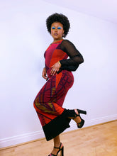 Load image into Gallery viewer, Chinese Inspired Long Sleeved Maxi Dress by Save The Queen (12-20UK)