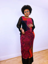Load image into Gallery viewer, Chinese Inspired Long Sleeved Maxi Dress by Save The Queen (12-20UK)