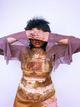 Load image into Gallery viewer, Save The Queen Rome Inspired Mesh Top (10-12UK)