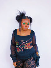 Load image into Gallery viewer, Vintage Noir Queen Emblem Long Sleeve by Save The Queen