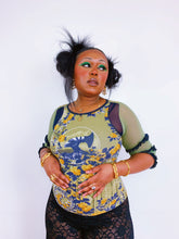 Load image into Gallery viewer, Vintage Mangbetu Tribe Inspired Top by Save The Queen (10-14UK)