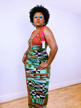 Load image into Gallery viewer, Ndebele Inspired Maxi Dress by Save The Queen