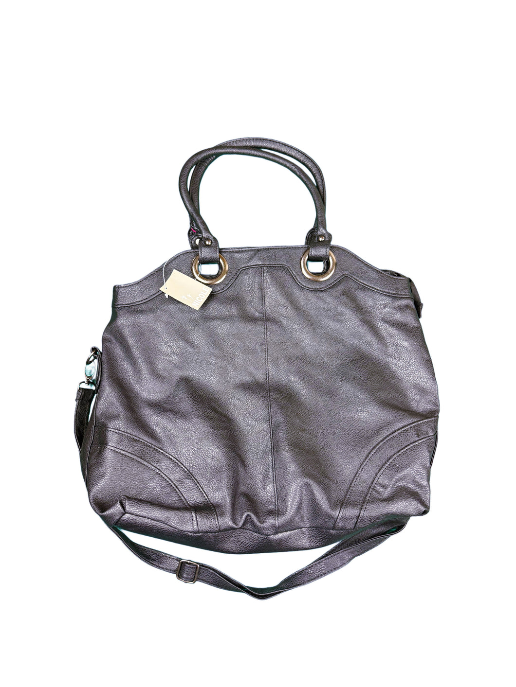Y2K dead stock patent leather handbag