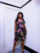 Load image into Gallery viewer, 90s Silk Floaty Fairy Dress
