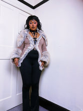 Load image into Gallery viewer, Zone Bleue Archival faux fur jumper
