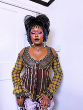 Load image into Gallery viewer, Save The Queen Vivienne coded subversive blouse
