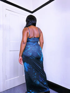 Y2K graphic maxi dress by L!psy