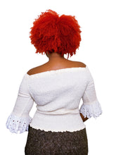 Load image into Gallery viewer, Shirred Broderie Anglaise Peasant Corset Top by Dody shop
