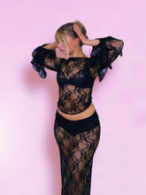 Load image into Gallery viewer, Lay me in Lace Skirt
