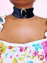 Load image into Gallery viewer, Velvet Choker Personalised ‘C’
