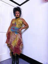 Load image into Gallery viewer, Y2K Save the Queen asymmetrical whimsical dress
