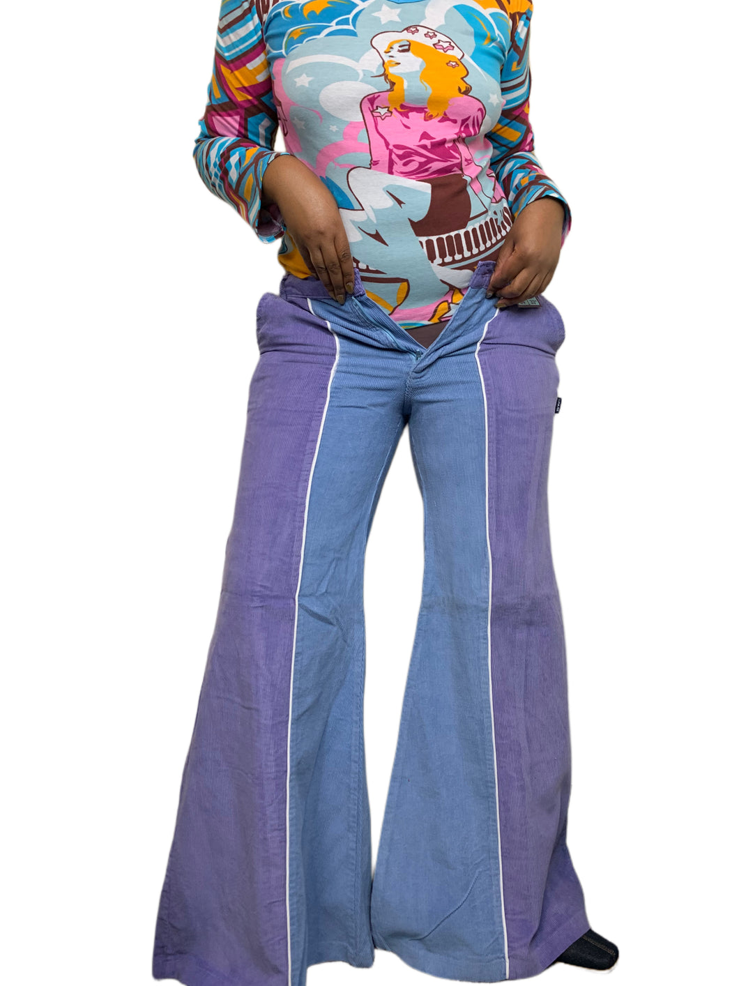 Y2K Deadstock Corduroy Flares by Spase