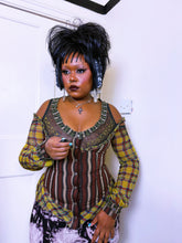 Load image into Gallery viewer, Save The Queen Vivienne coded subversive blouse
