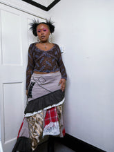 Load image into Gallery viewer, Archival Multi-fabric Whimsigoth Fairy Skirt
