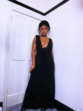 Load image into Gallery viewer, Y2K deep cow neck vest dress

