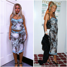 Load image into Gallery viewer, Vintage Leopard Print set ASO Paris Hilton 2002
