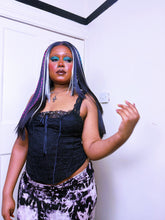 Load image into Gallery viewer, Y2K Chunky lace soft corset cami top

