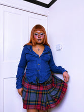 Load image into Gallery viewer, Vivienne Westwood x Lee denim asymmetrical shirt
