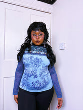 Load image into Gallery viewer, Save The Queen whimsical boat neck top
