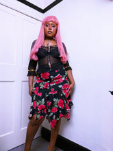 Load image into Gallery viewer, Euro summer ruffled floral midi dress
