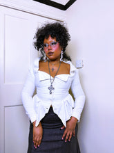 Load image into Gallery viewer, Vivienne Westwood Broderie anglaise corset blouse
