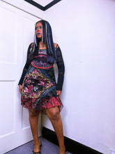 Load image into Gallery viewer, Save The Queen baroque asymmetrical dress ￼
