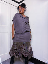 Load image into Gallery viewer, All saints AW08 Spitalfields short sleeve snap button cowl neck knit
