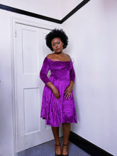 Load image into Gallery viewer, 1980s Betsey Johnson Velvet Dress
