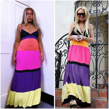 Load image into Gallery viewer, 2004 Label Lipsy tiered dress ASO Lindsay Lohan in 2007

