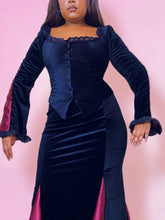 Load image into Gallery viewer, The Morticia Corset Top
