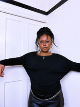 Load image into Gallery viewer, Y2K Knit batwing top
